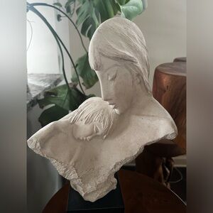 Mother and Child Austin Productions 1984 Sculpture by David Fisher Vintage